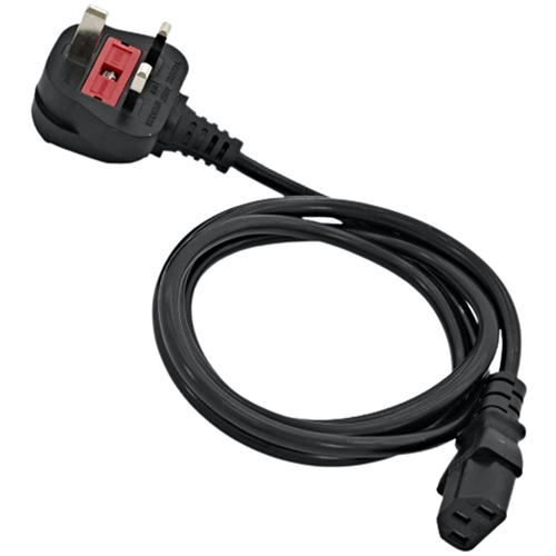 thumbnail image 2 of 10A 250v Power Cable 3 Prong Power Cord, 1.5m Ps3 Pc Power Cable 2 of 13